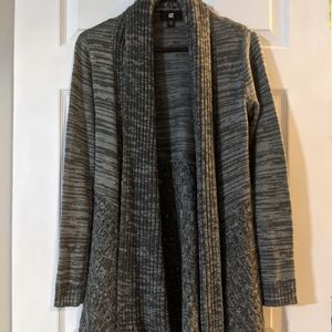 Oversized grey cardigan